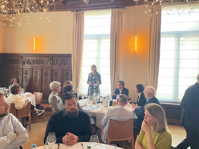 Minister Éléonore Simonet at G30's Lunch Debate